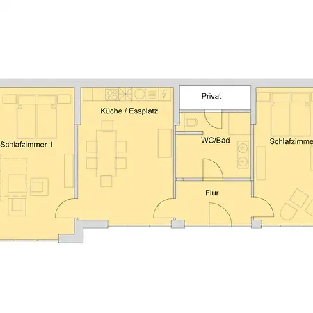 Lincoln-loft Lejlighed *